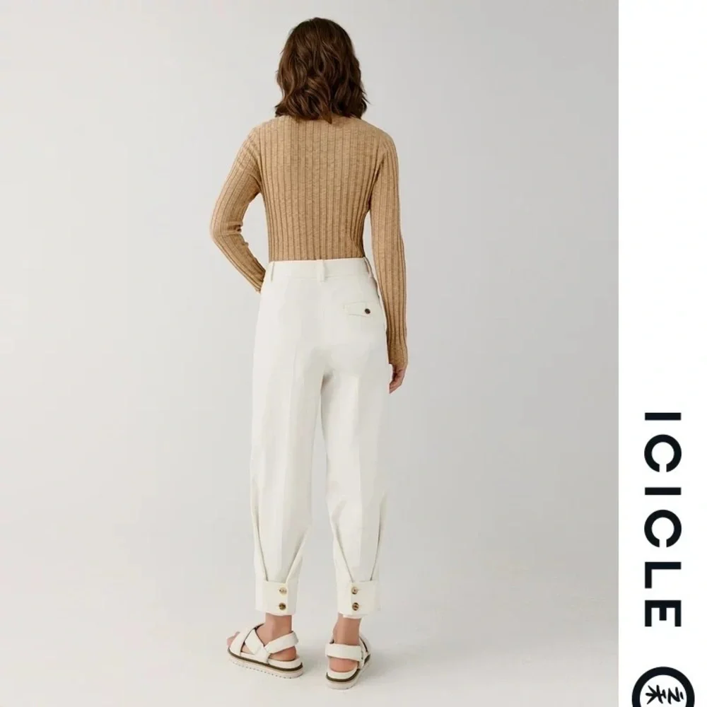 🍁ICICLE Cotton open knit light button up cardigan - Picture 5 of 15